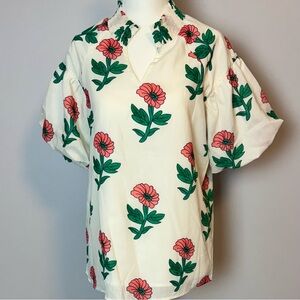 Mod Boutique Floral Print Women's Top